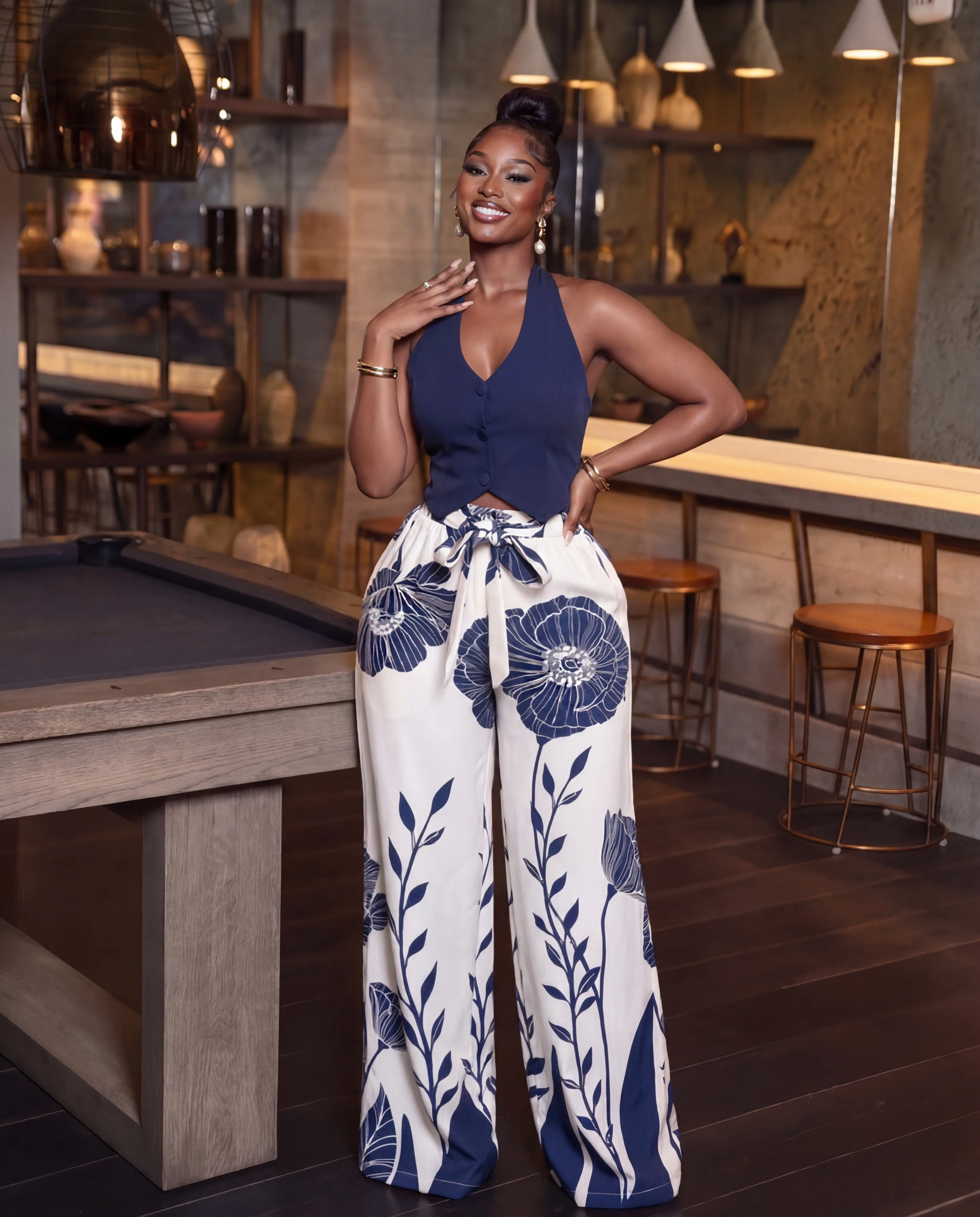 Blue Marcari two piece set - Image 2